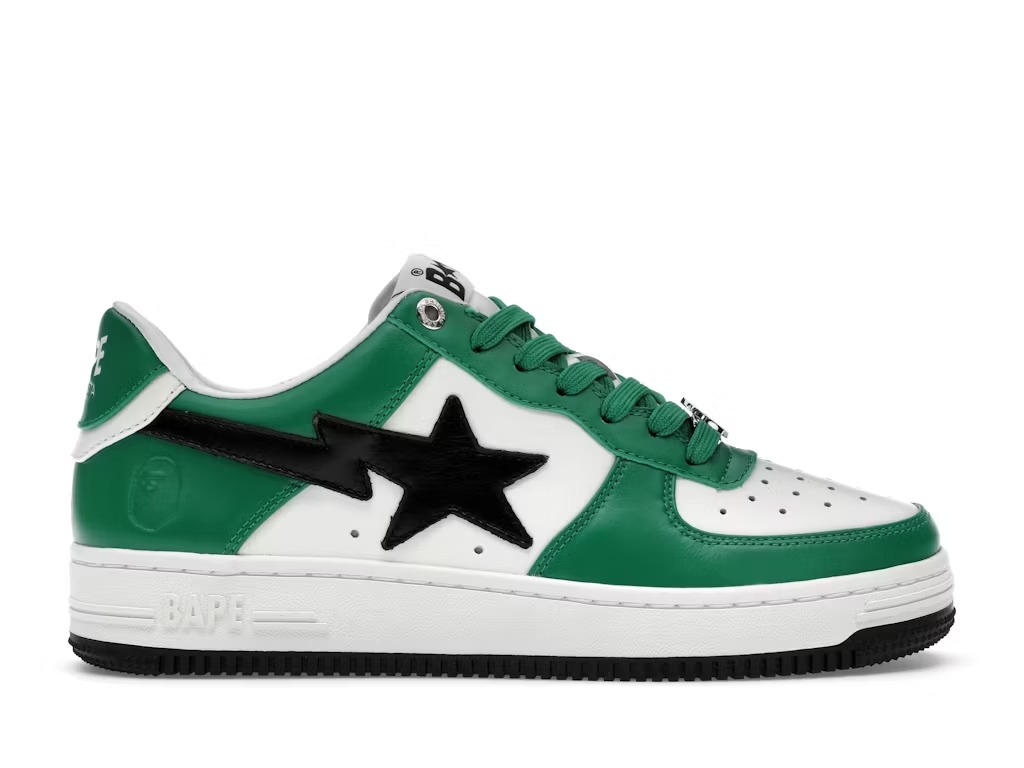 BAPE STA #3 M2 White Green Black - Image 3