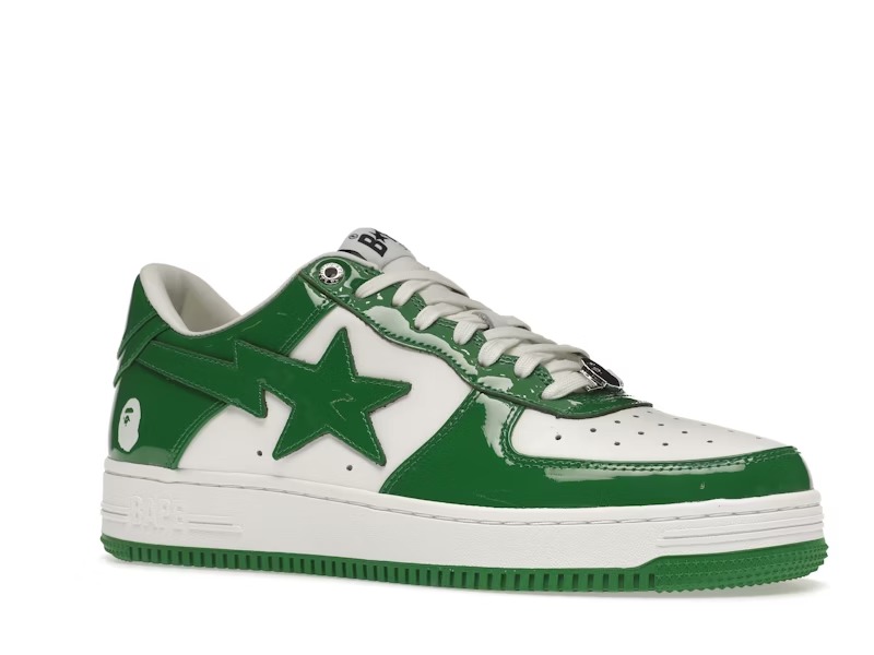 BAPE STA Low Green Sneakers
