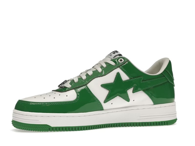 BAPE STA Low Green Sneakers