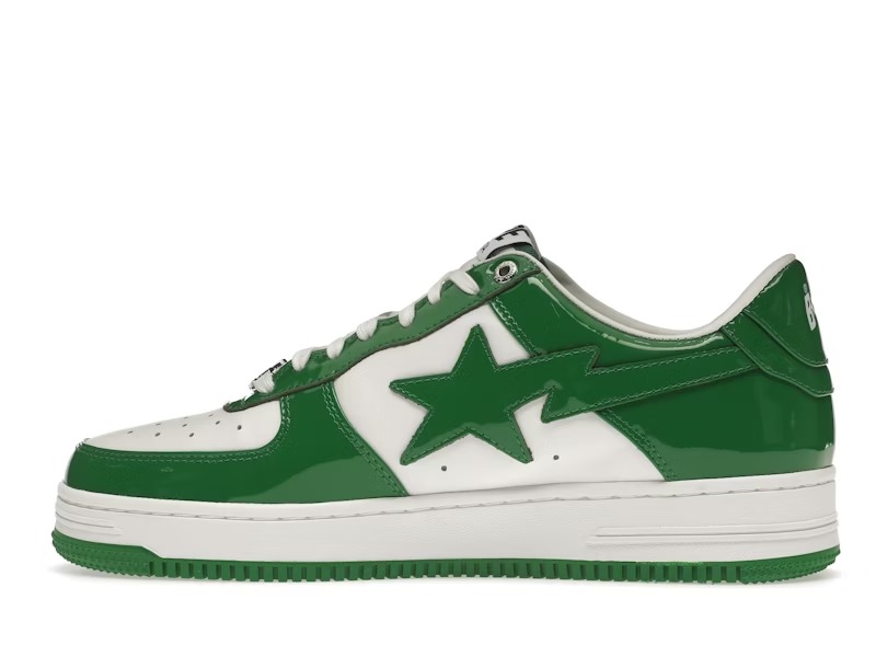 BAPE STA Low Green Sneakers