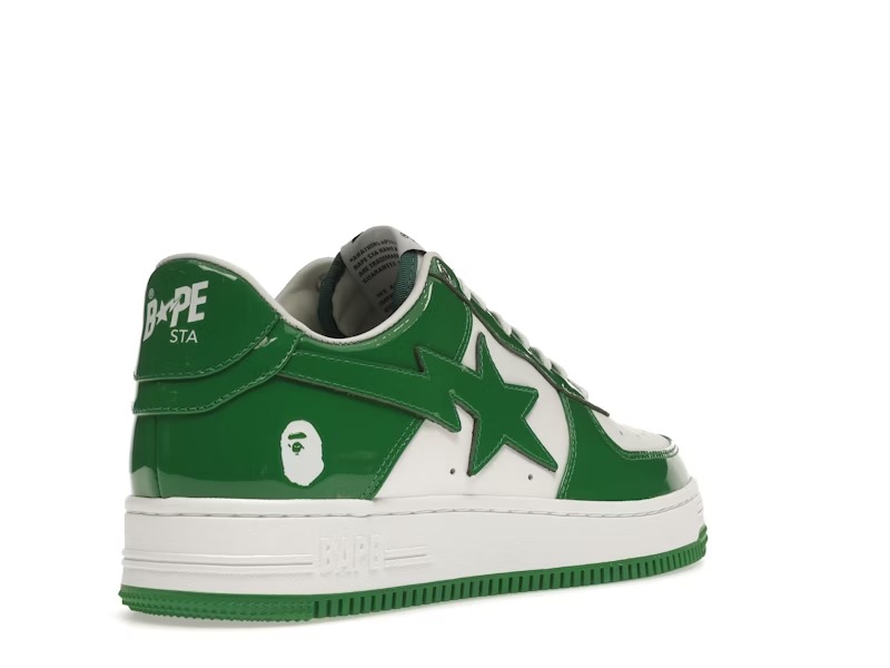 BAPE STA Low Green Sneakers