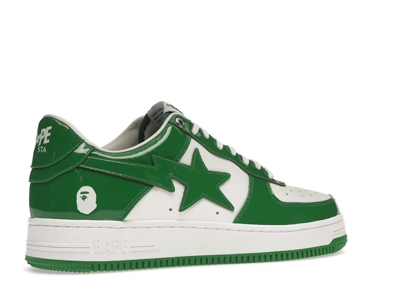 BAPE STA Low Green Sneakers