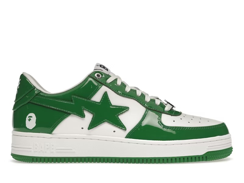 BAPE STA Low Green Sneakers - Image 2