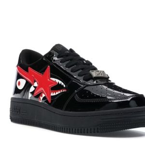 BAPE STA Low Shark Black Sneakers