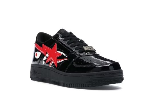BAPE STA Low Shark Black Sneakers
