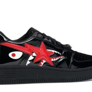 BAPE STA Low Shark Black Sneakers