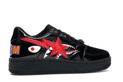 BAPE STA Low Shark Black Sneakers
