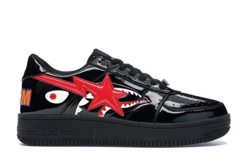 BAPE STA Low Shark Black Sneakers
