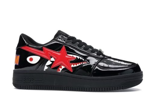 BAPE STA Low Shark Black Sneakers