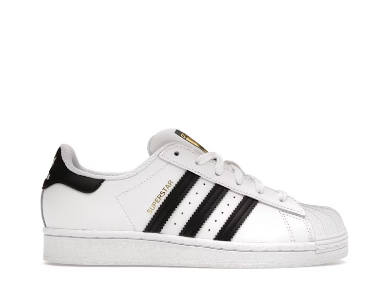 Adidas Superstar Cloud White Core Black Gold