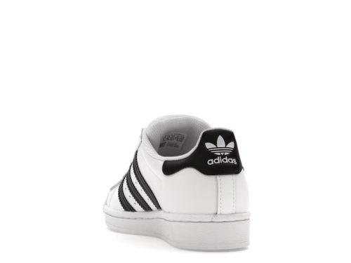 Adidas Superstar Cloud White Core Black Gold Sneakers - Image 2