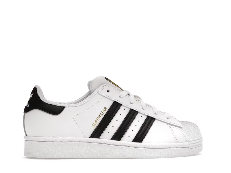 Adidas Superstar Cloud White Core Black Gold