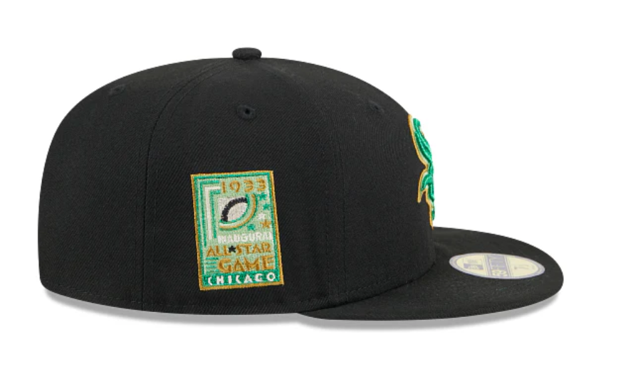 New Era 5950 Chicago White Sox fitted BG white Sox colorway