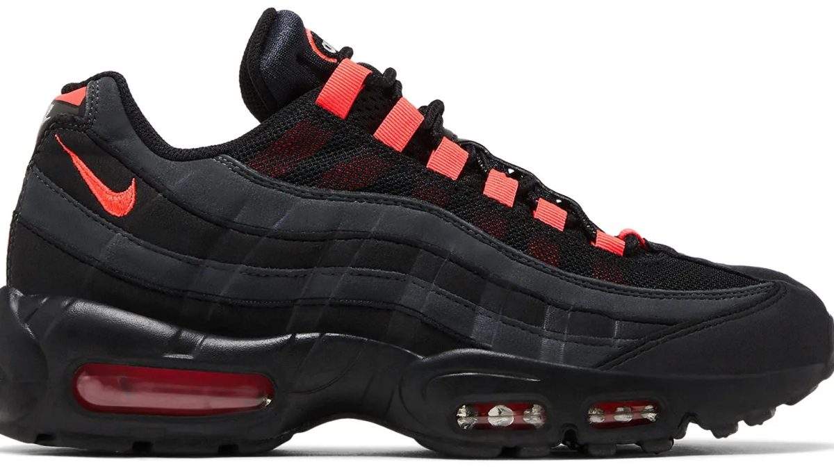 Nike Air Max 95 Black Laser Crimson - DropOrCop
