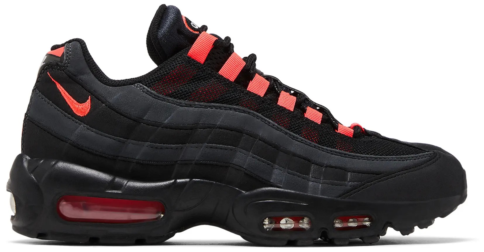 Nike Air Max 95 Black Laser Crimson