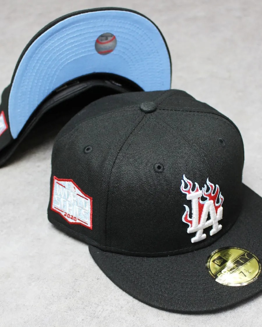 New Era Los Angeles Dodgers 59Fifty Fitted Flame Cap