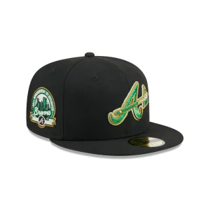 Atlanta Braves Metallic Green Pop 59FIFTY Fitted Hat