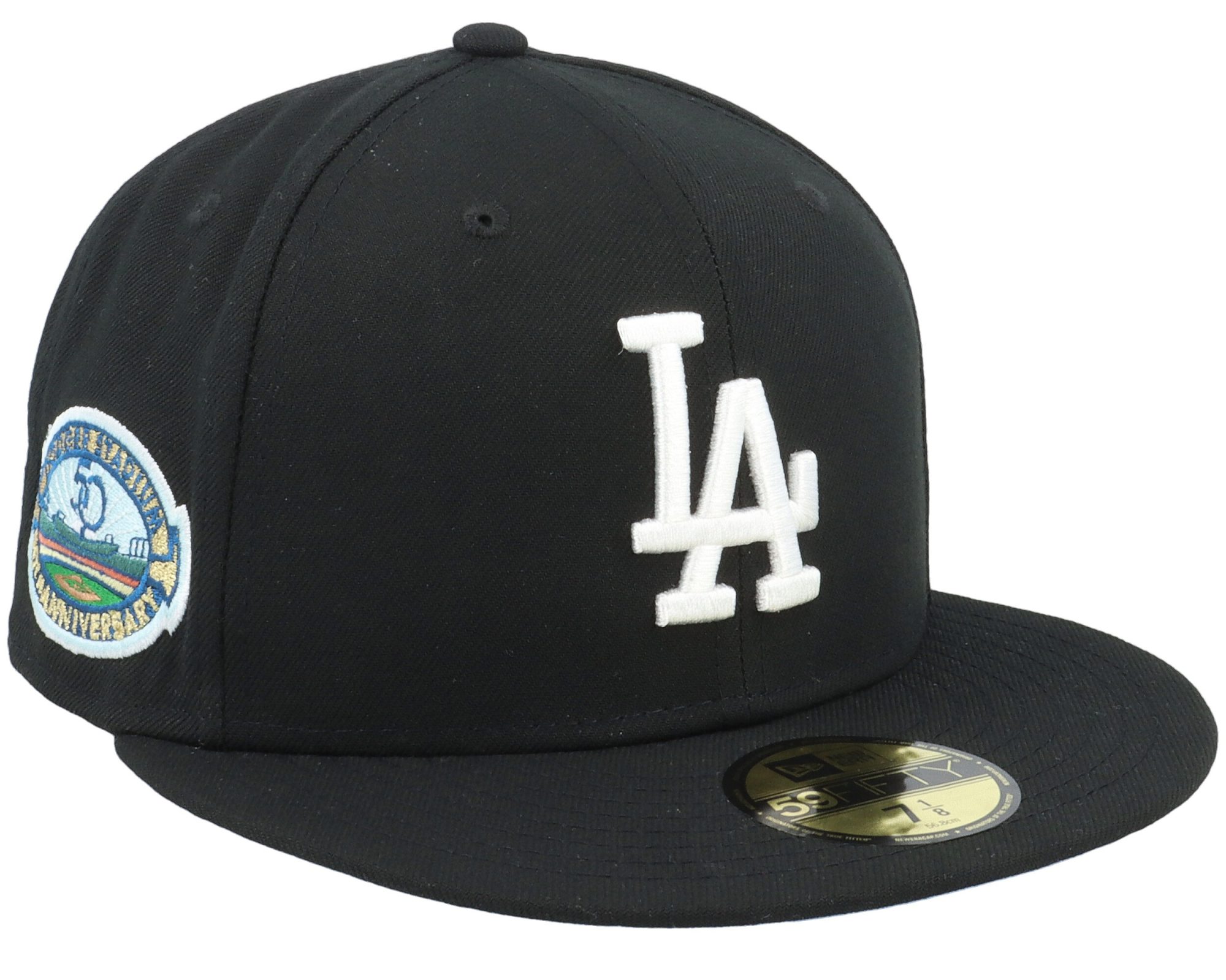Los Angeles Dodgers Midnight Avenue 59FIFTY 50th Black Sky Fitted