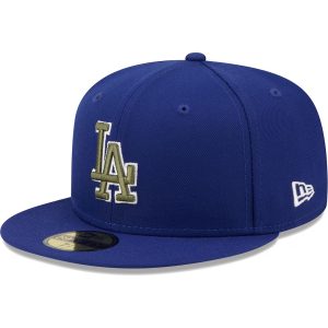 LA Dodgers Royal 60th Anniversary Spring 5950 Fitted Hat