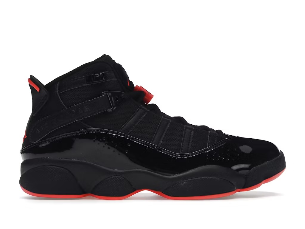 Jordan 6 Rings Black Infrared