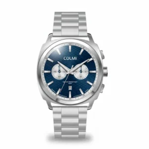 Colmi Onyx Silver & Blue Watch for Men