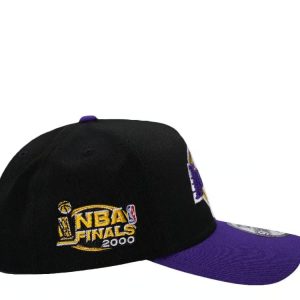 New Era Los Angeles Lakers NBA Finals 2000 Black Two Tone Edition 9Forty A Frame Snapback
