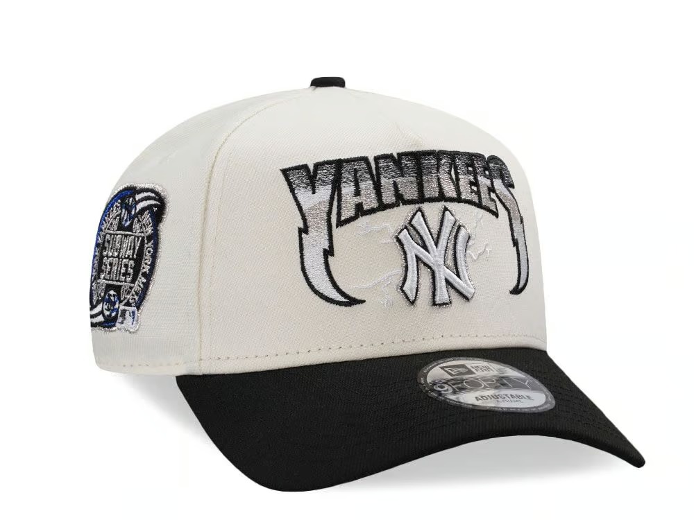 New Era New York Yankees Subway Series 2000 Chrome Two Tone Edition 9FORTY ADJUSTABLE